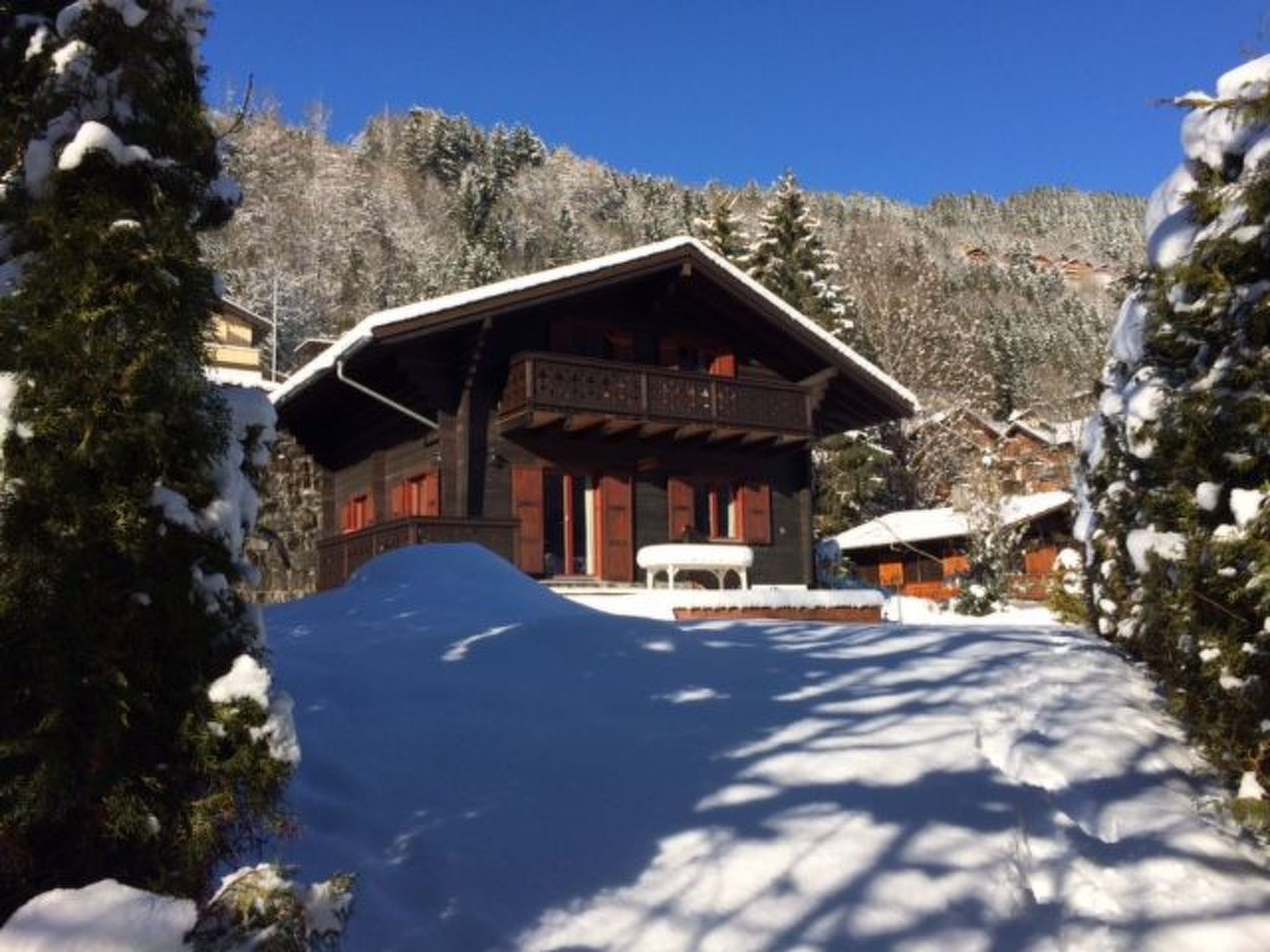Chalet Brimborion, (Champery), - Draußen