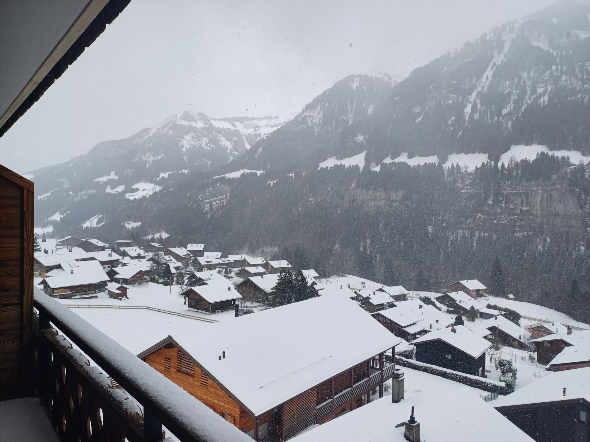 Le Cocon, (Champery), - Dehors