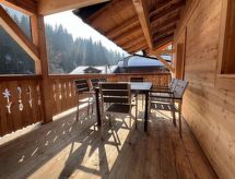 Ruim chalet-appartement voor 8 personen direct aan de skipiste van Morgins - thumbnail 6
