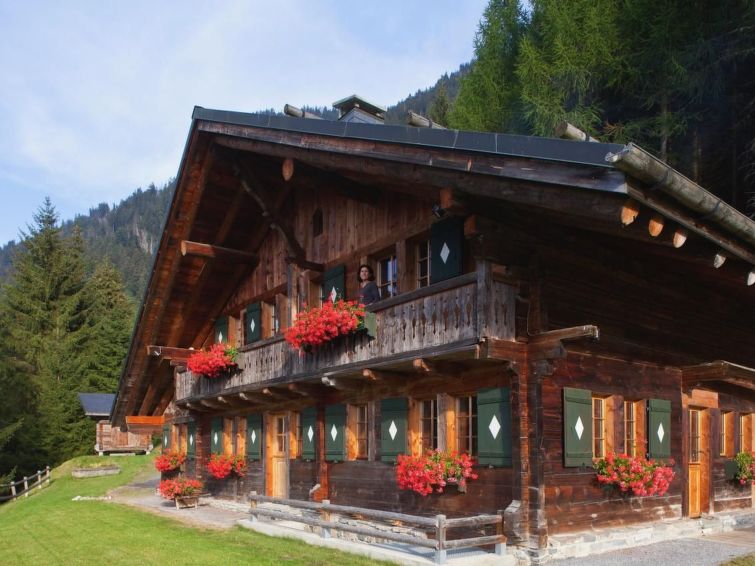 Gezellig vakantiehuis met open haard en bergzicht in Les Crosets