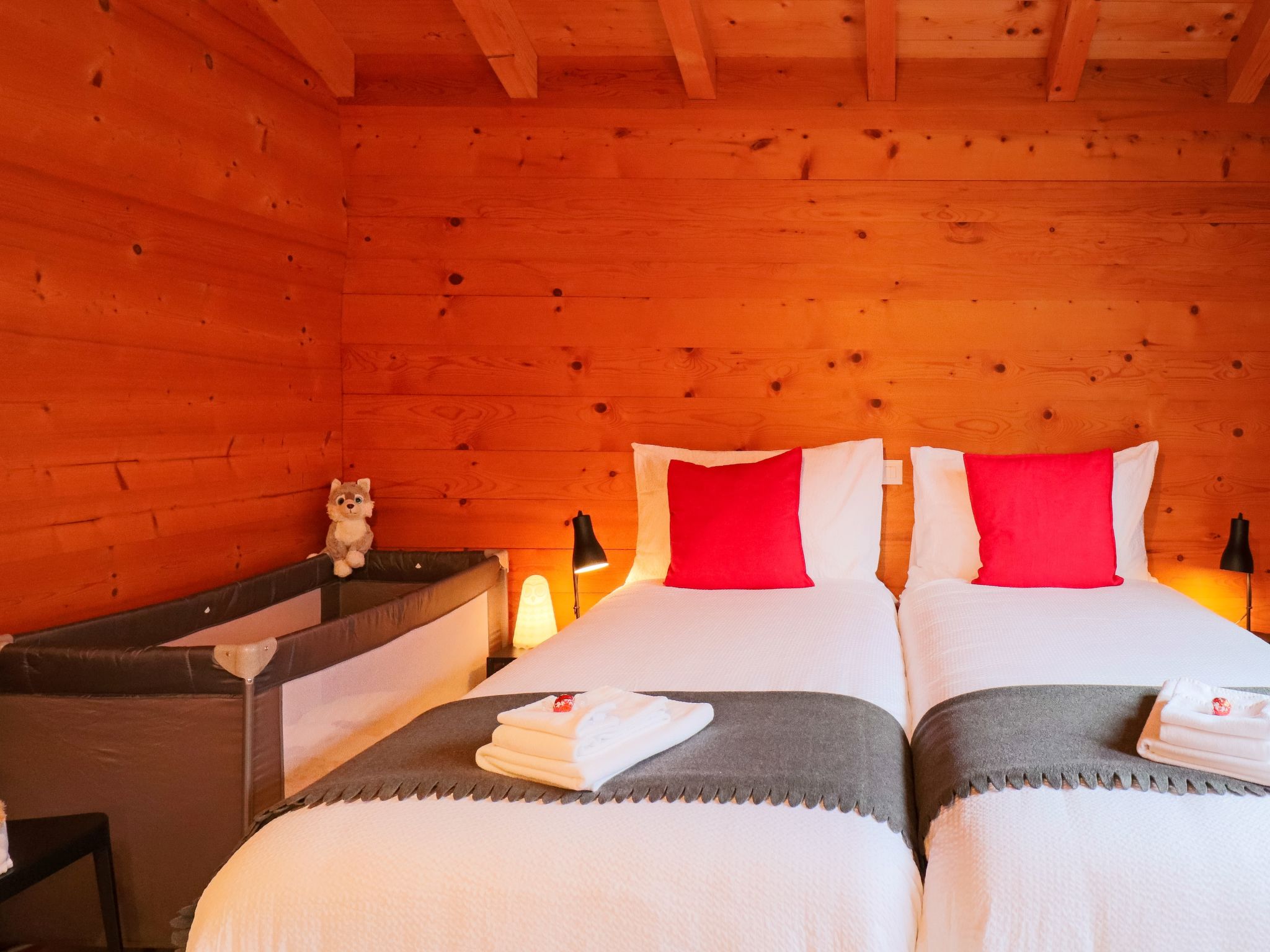 Chalet La Pala, (Val-d'Illiez), - Dedans