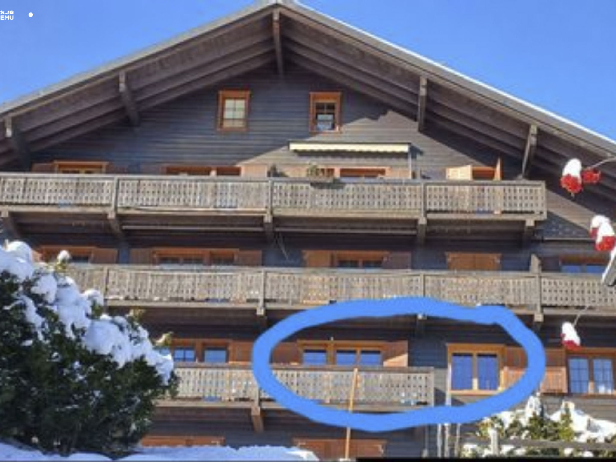 Chalet Iris, appartement N°6, (Champoussin), - Outside