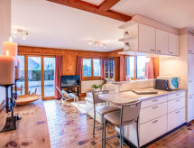 Le Schuss 1: Ski-in/ski-out appartement in Gryon voor 4 personen - thumbnail 3
