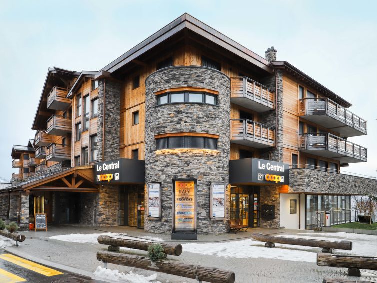 6-persoons appartement met bergzicht in het centrum van Villars
