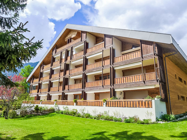 6-persoons appartement aan de piste in Villars met bergzicht in Villars
