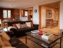 Ambre 1: Luxe 6-persoons appartement direct aan de piste in Villars - thumbnail 2