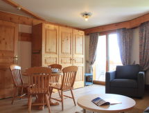 Le Bristol A46: 4-persoons appartement aan de piste in Villars - thumbnail 6