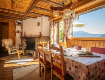 Op 900 m van de piste: Appartement Mélèze in Ovronnaz met bergzicht - thumbnail 6