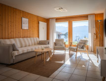 4-persoons appartement in Ovronnaz met bergzicht en wellness - thumbnail 1