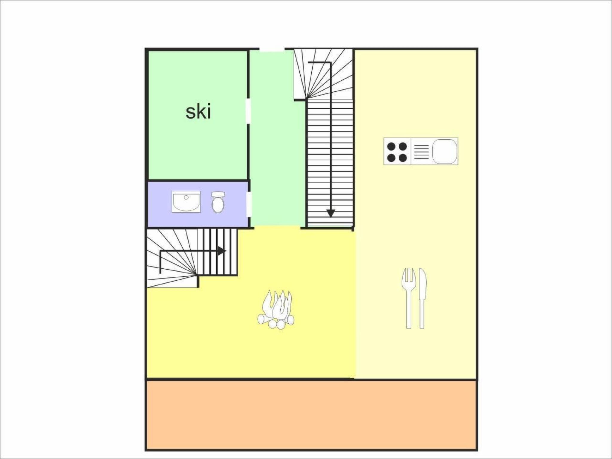 Chalet Chaud - Drinnen