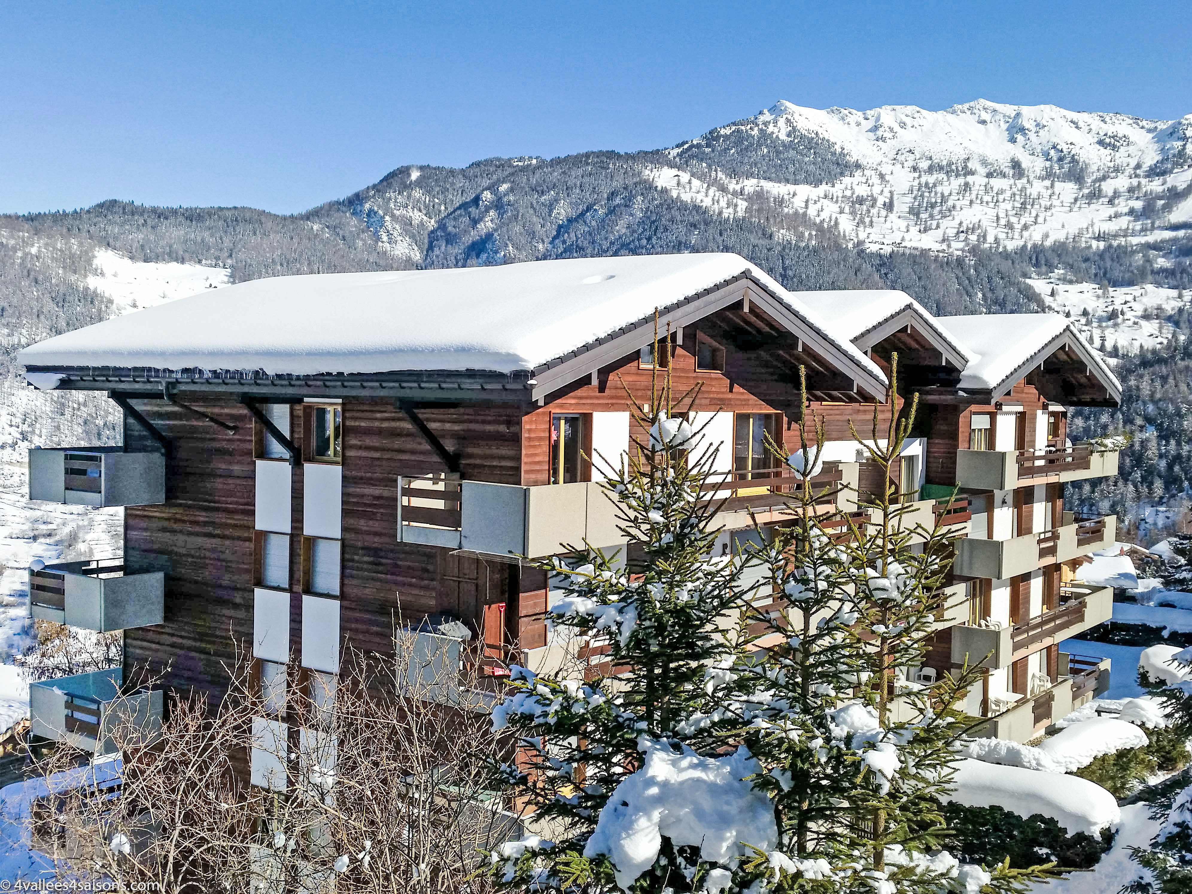 Appartement nevada ii/apt 405 in la tzoumaz, zwitserland ch1914 ... Slaapkamers Nevada