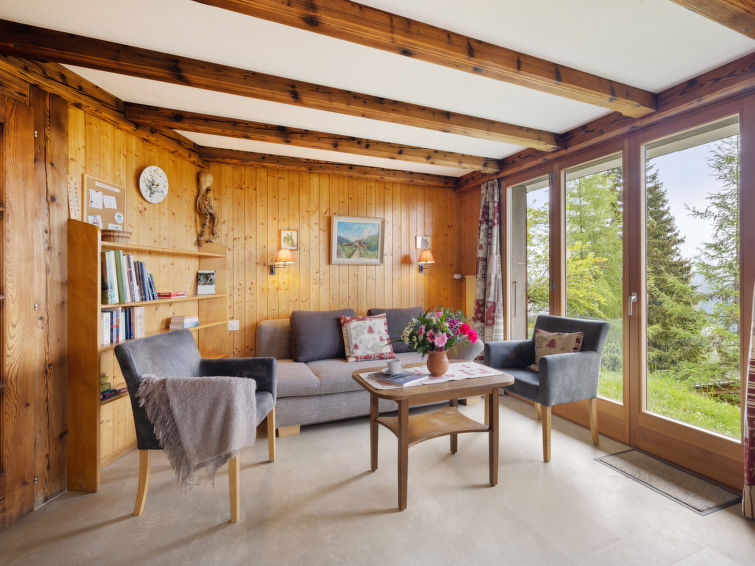 Wellness en bergzicht in appartement Haimavati in Verbier in Verbier