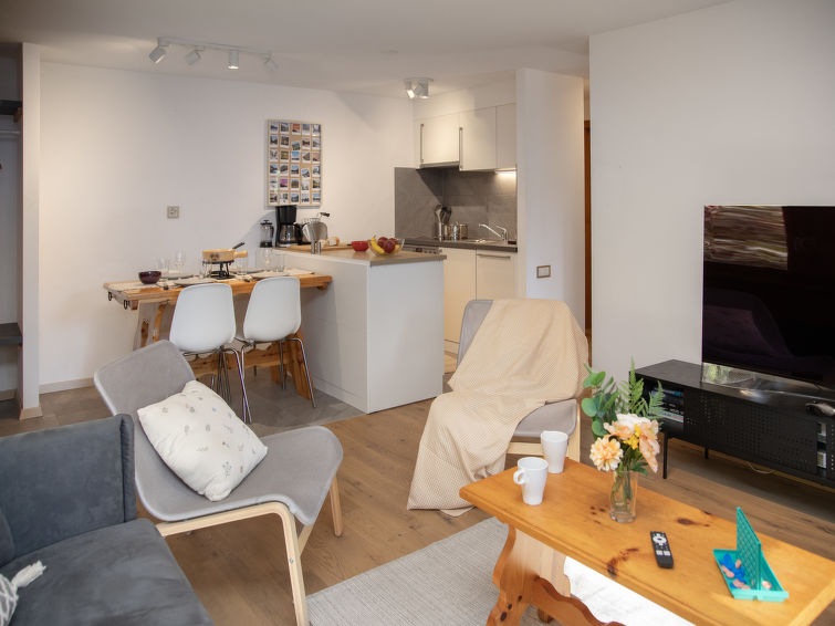 Aan de piste: sfeervol appartement in Champex voor 4 personen in Champex