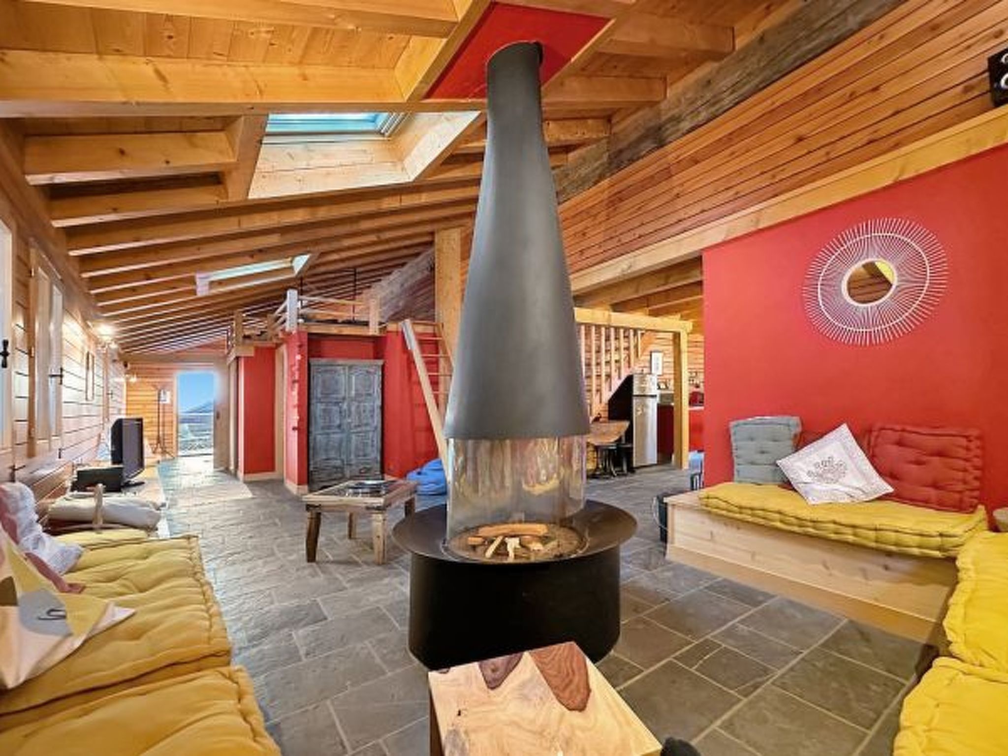 Hakuna Matata- 4 Vallees  Swiss Alps - Binnen