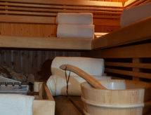 Sauna en luxe in Chalet Aquarius: op 400m van de piste in Nendaz - thumbnail 6