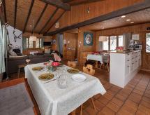 Vrijstaand chalet voor 8 personen nabij skipiste en golfbaan in Nendaz - thumbnail 2