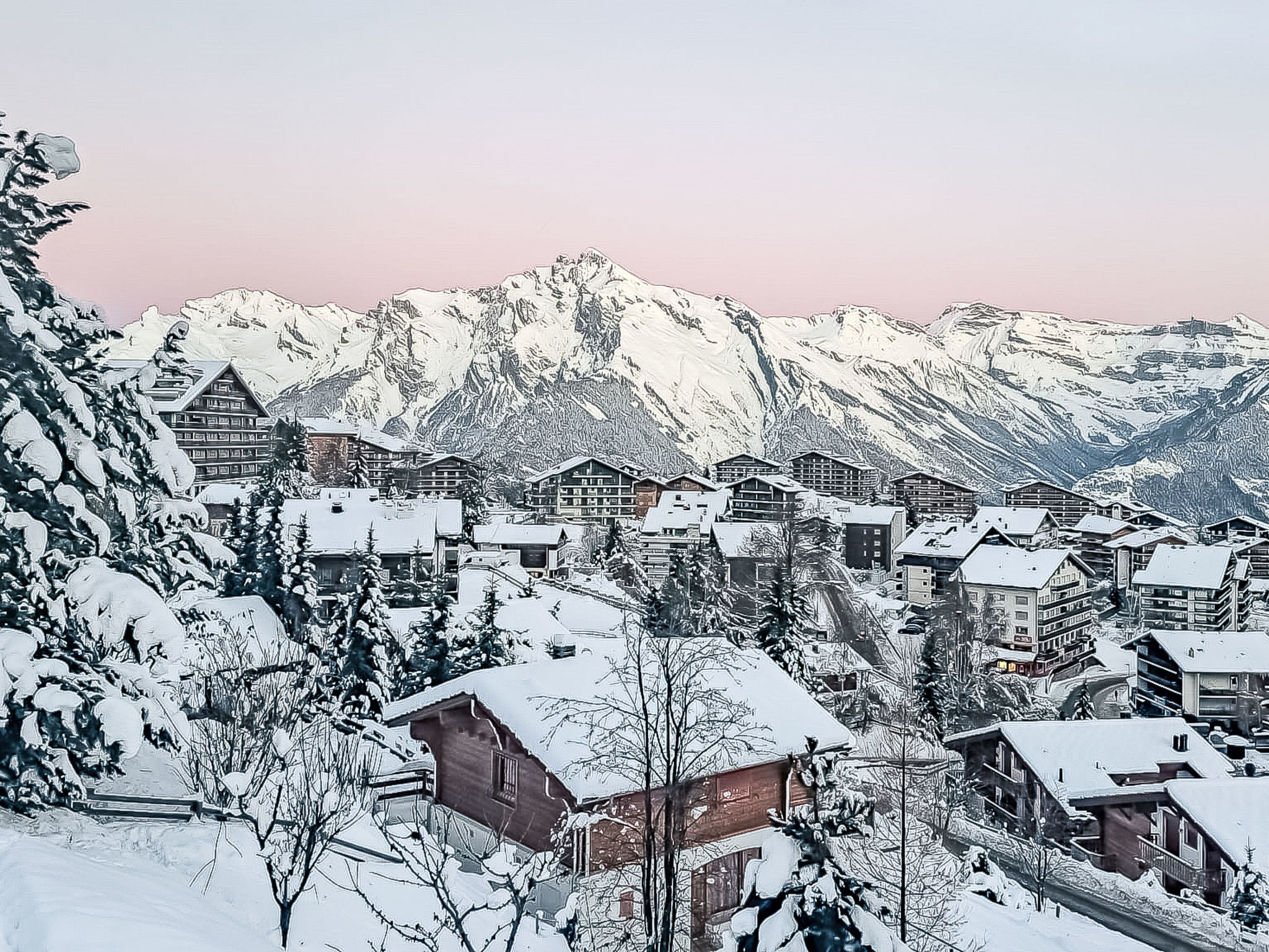 Le mayen des Veillas-Omgeving