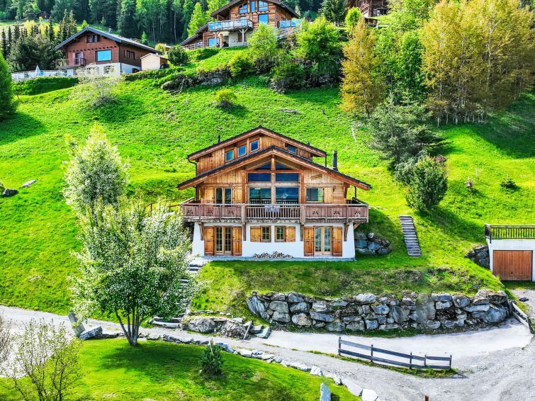 Chalet Gingembre: Open haard en whirlpool op 300m van de piste
