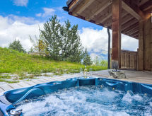 Chalet Gingembre: Open haard en whirlpool op 300m van de piste - thumbnail 5