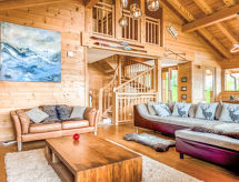 Chalet Gingembre: Open haard en whirlpool op 300m van de piste - thumbnail 2