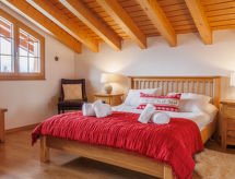 Chalet Petit Nid in Nendaz: open haard en bergzicht op 550m van de piste - thumbnail 4