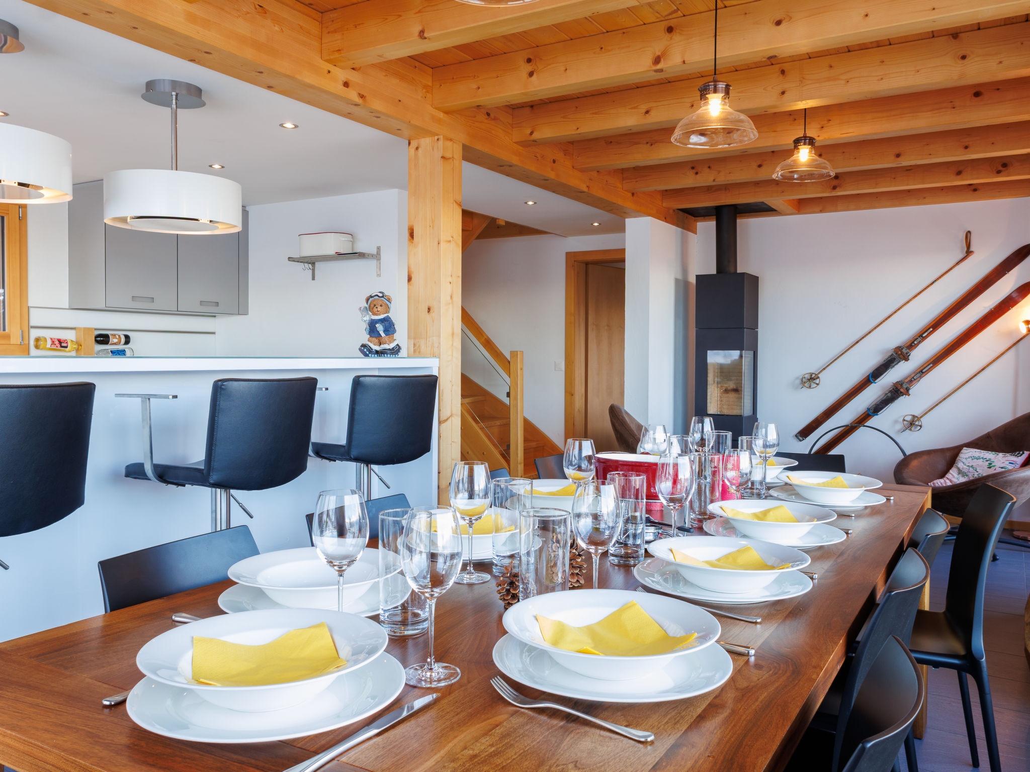 Chalet La Balance 8 – Cuisine et coin repas, photo 18 sur 64