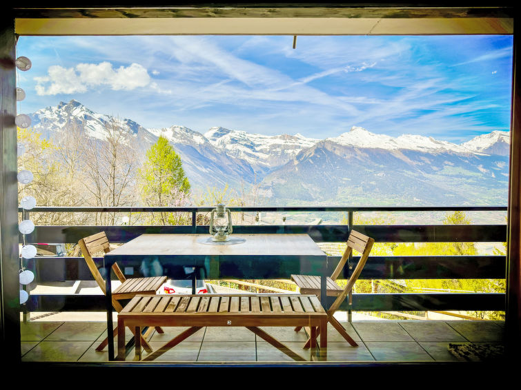 Swiss Alps view Aiglon H2 Apartment in Nendaz