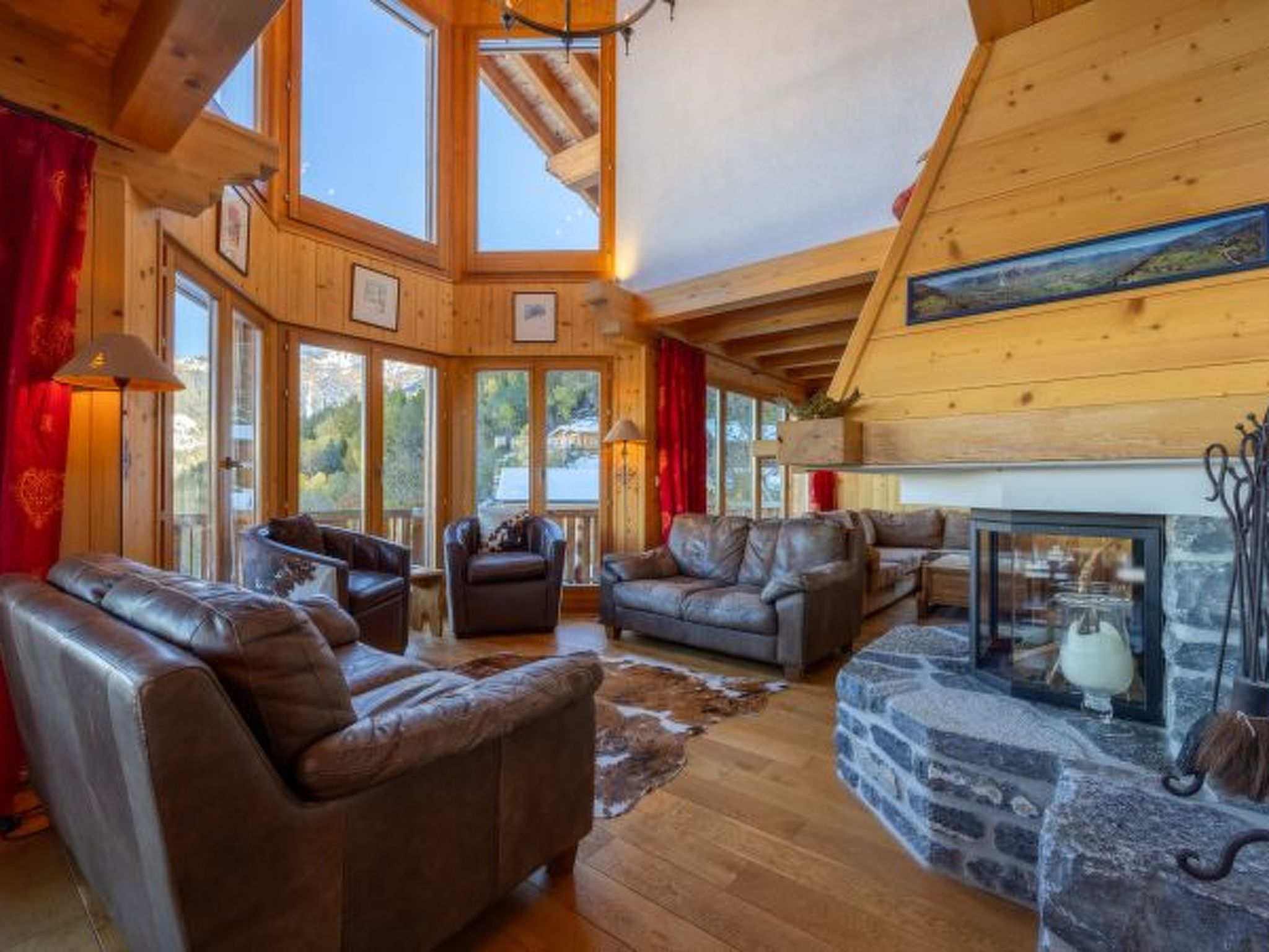 Chalet Vansamis, views & sauna Accommodation in Nendaz