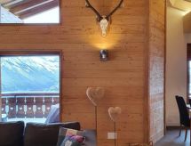 Appartement Chardon Bleu in Nendaz: 130m² luxe met haard en ski-in/ski-out - thumbnail 4