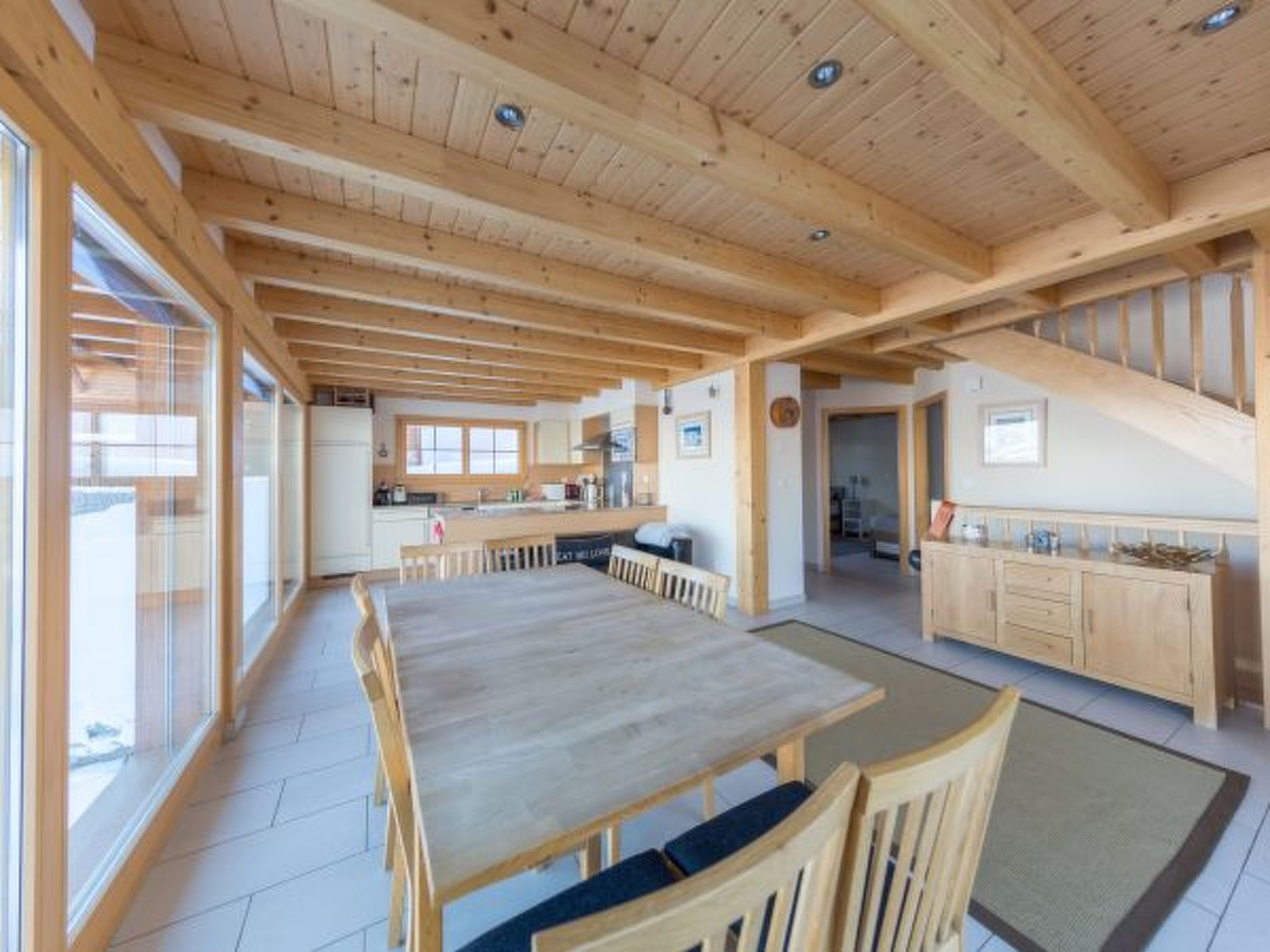 Photo of Chalet Nid Blanc wood burning hottub