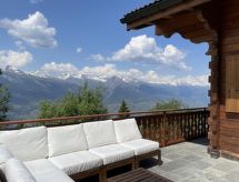 Chalet Ciel de Lit: Panoramisch uitzicht & sauna aan de skipiste in Nendaz - thumbnail 2