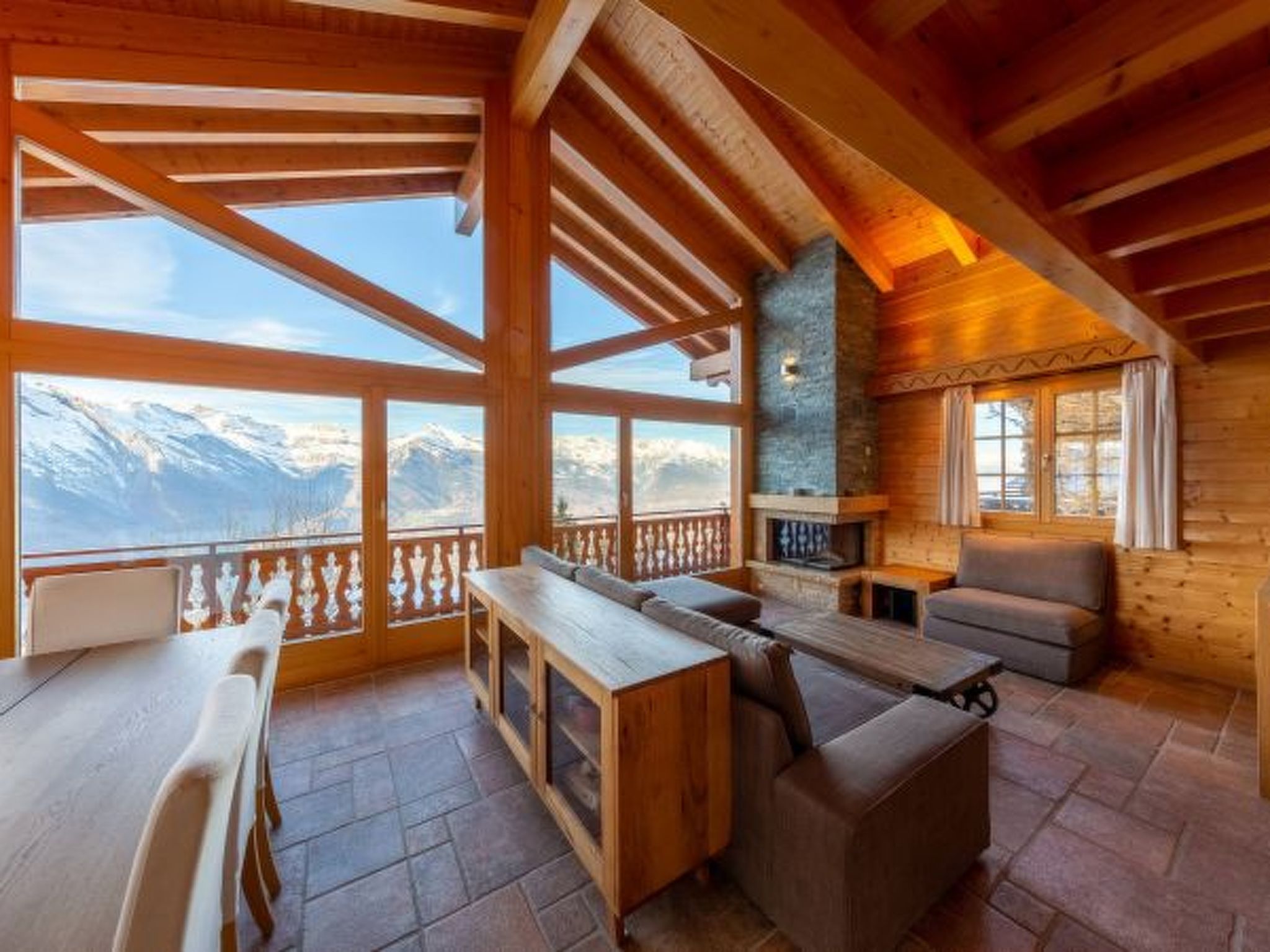 Chalet Ciel de Lit - Vue imprenable Accommodation in Nendaz