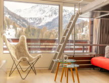 Studio Rosablanche D63: direct aan de piste in Siviez-Nendaz - thumbnail 2