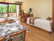 Knusse studio voor 3 direct aan de piste in Siviez-Nendaz - thumbnail 1