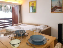 Knusse studio direct aan de skipiste in Siviez-Nendaz - thumbnail 3