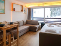 Knusse studio direct aan de skipiste in Siviez-Nendaz - thumbnail 2