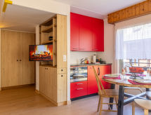Ramuges 37A: Ski-in Ski-out appartement in Veysonnaz met uitzicht - thumbnail 5