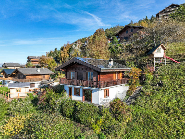 Chalet Nelly in Veysonnaz met open haard en bergzicht in Veysonnaz