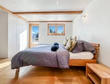 Knusse studio in Anzère, direct aan de skipiste met panoramisch bergzicht - thumbnail 5