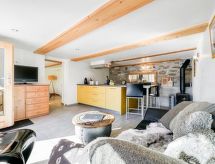 Knusse studio in Anzère, direct aan de skipiste met panoramisch bergzicht - thumbnail 2