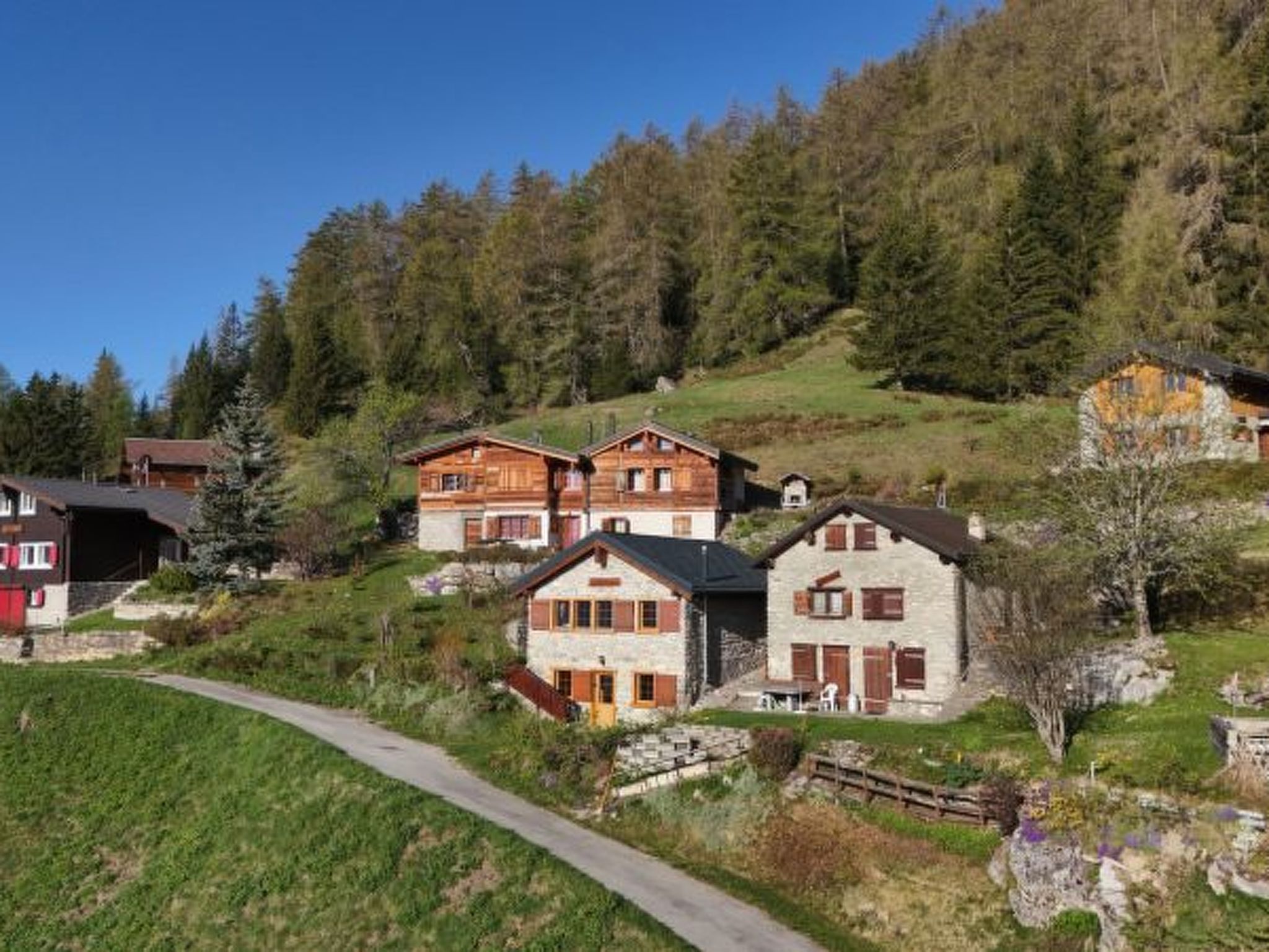 Photo of Tiny House facing the Alps - Ski in and out