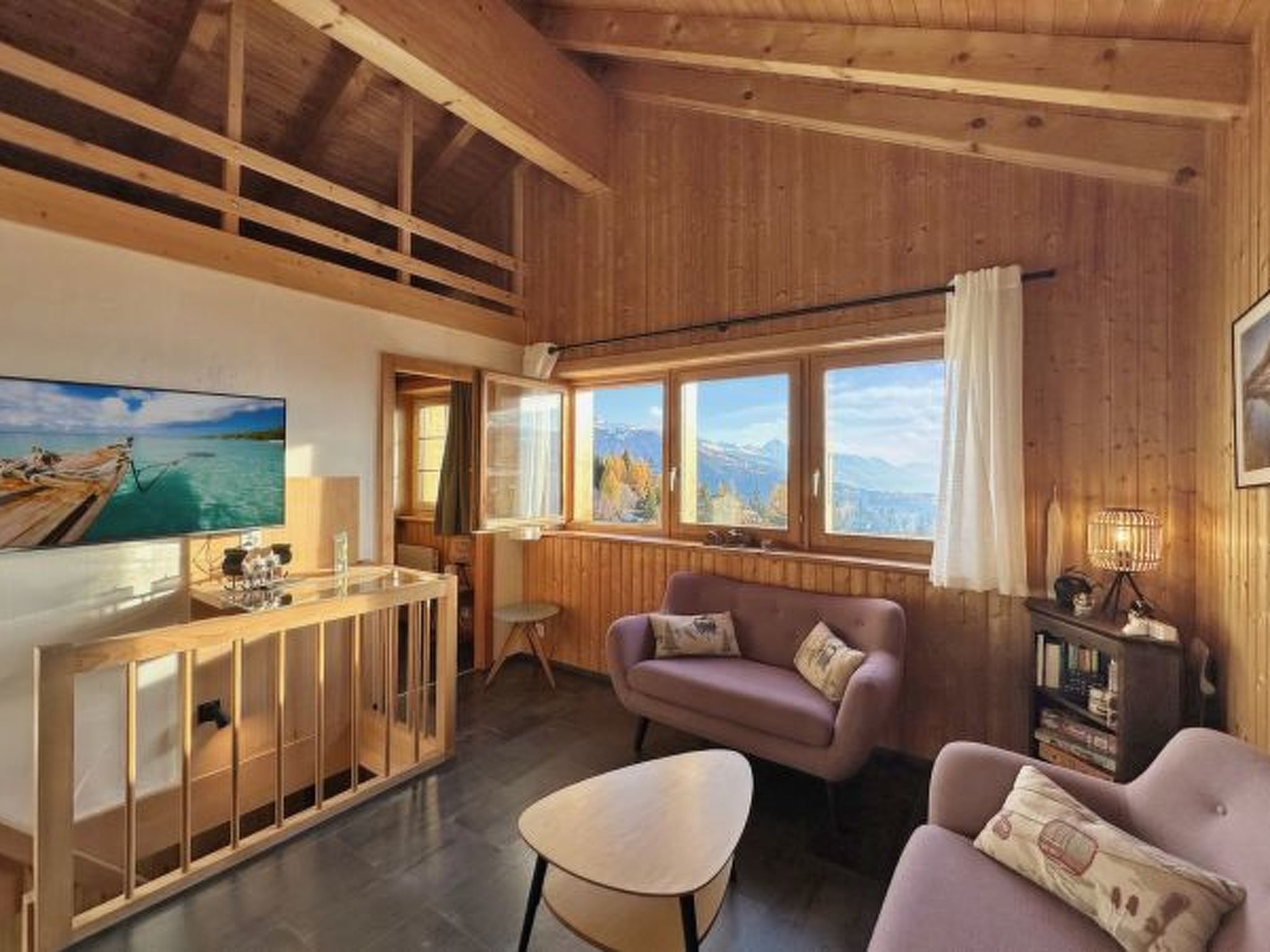 Photo of Tiny House facing the Alps - Ski in and out
