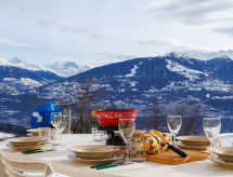 Vrijstaand chalet Mayen du Rudet: 6 pers., zonnig & rustig in Erde, Wallis - thumbnail 5
