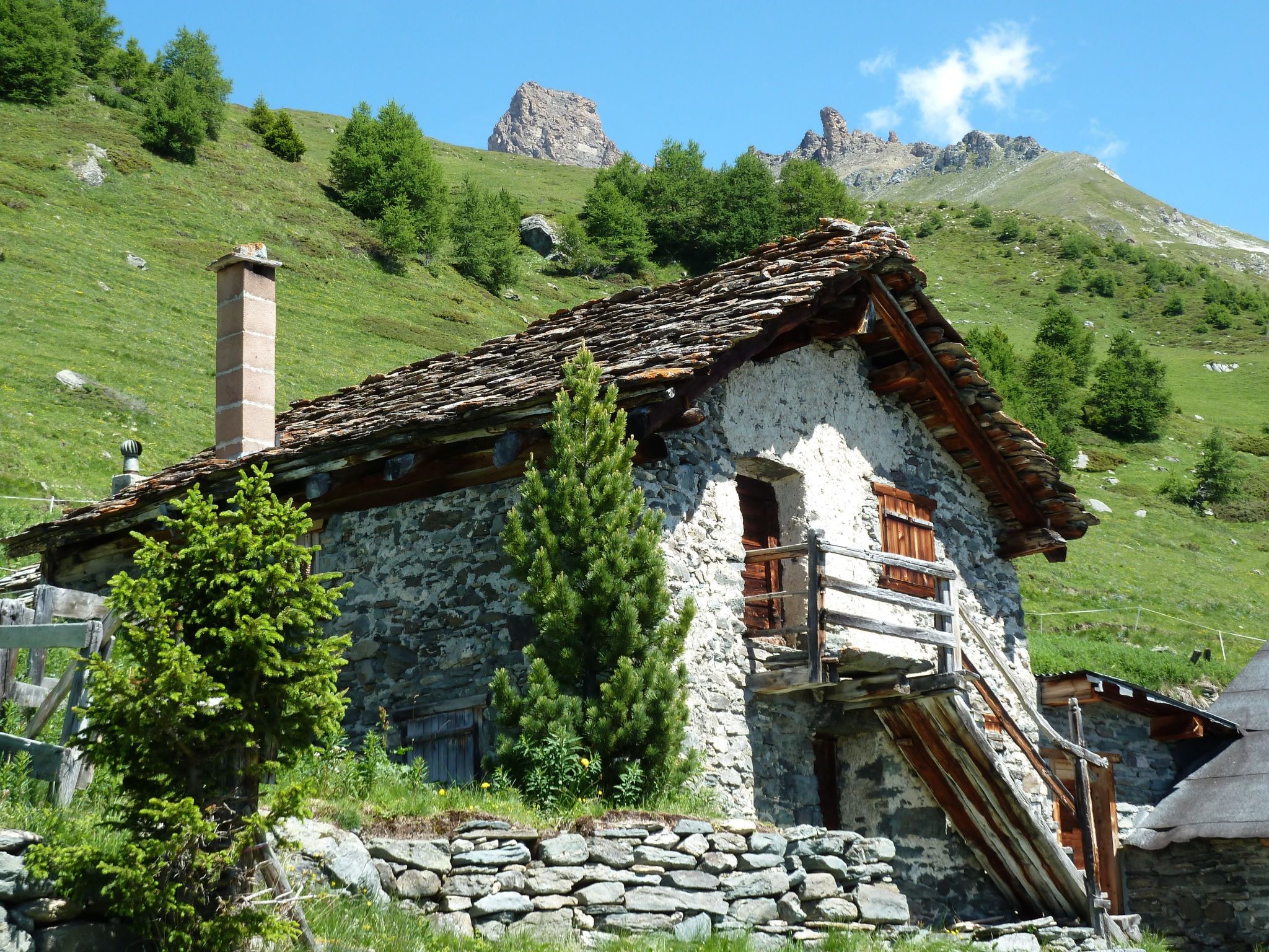 Typische Wohnung Le Ver Luisant. Val d'Hérens-Binnen