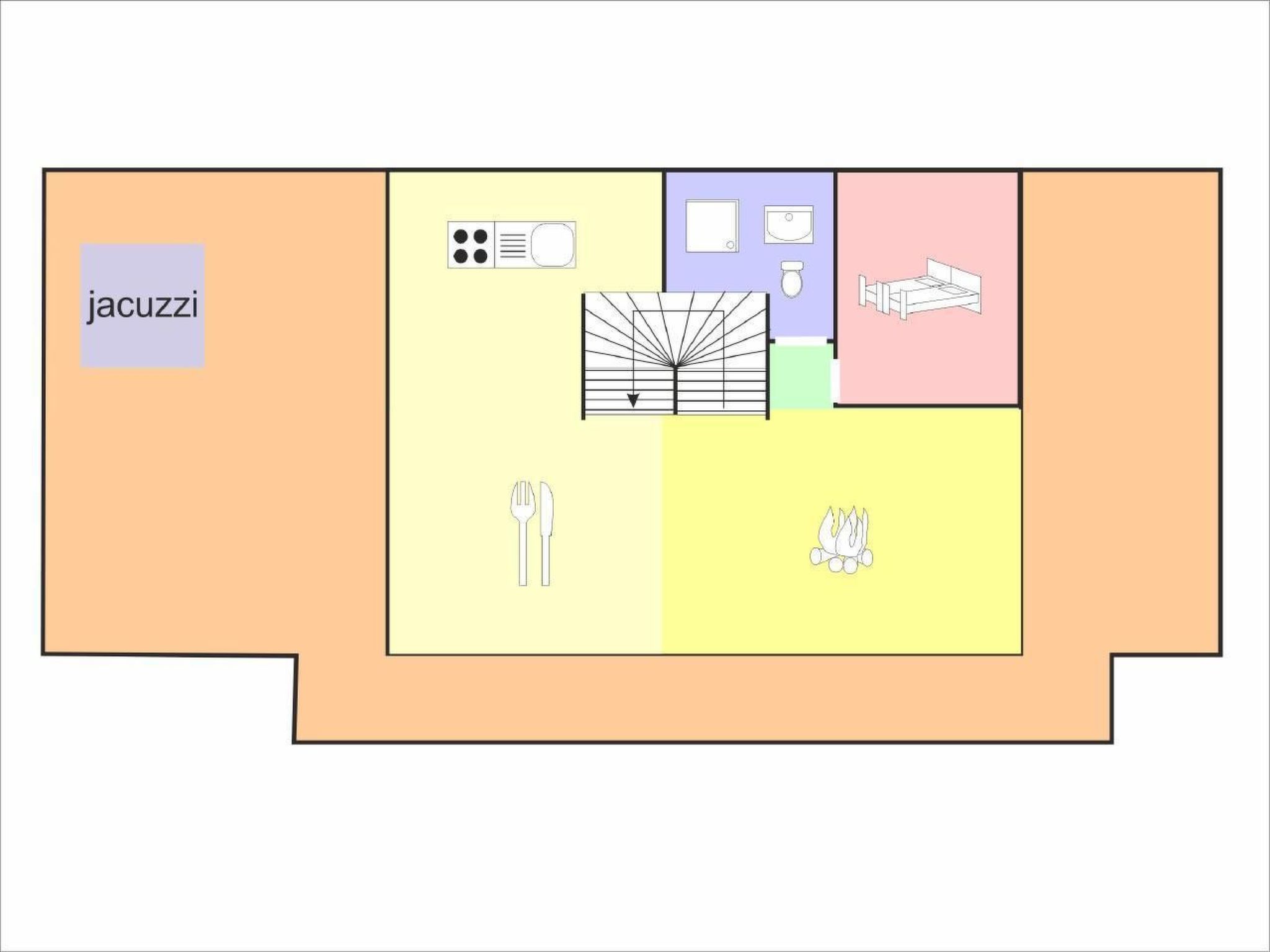 Chalet des Etoiles - Dedans