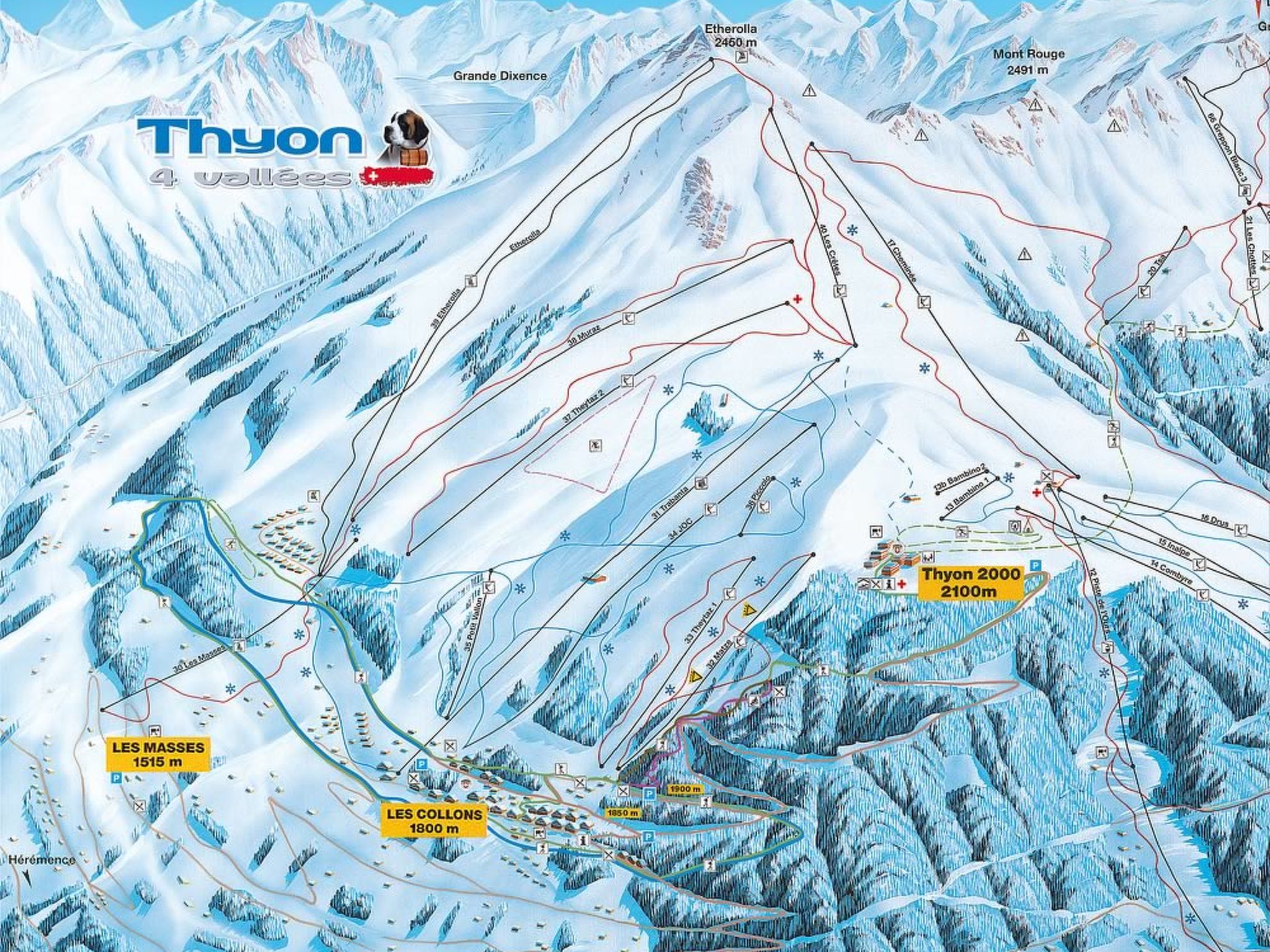 Vakantiehuis in Thyon-Les Collons (Zwitserland) 1 hond is welkom