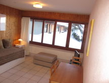 Knusse studio voor 3 direct aan de skipiste in Thyon-Les Collons - thumbnail 3