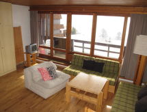 Studio direct aan de piste in Thyon-Les Collons met zwembad - thumbnail 6