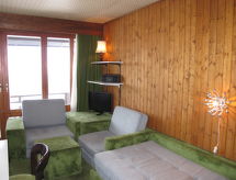 Studio aan de piste in Thyon-Les Collons met zwembad en bergzicht - thumbnail 6