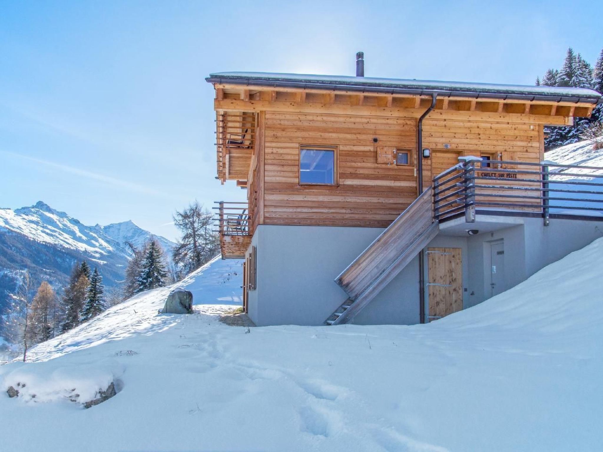 Chalet sur Piste